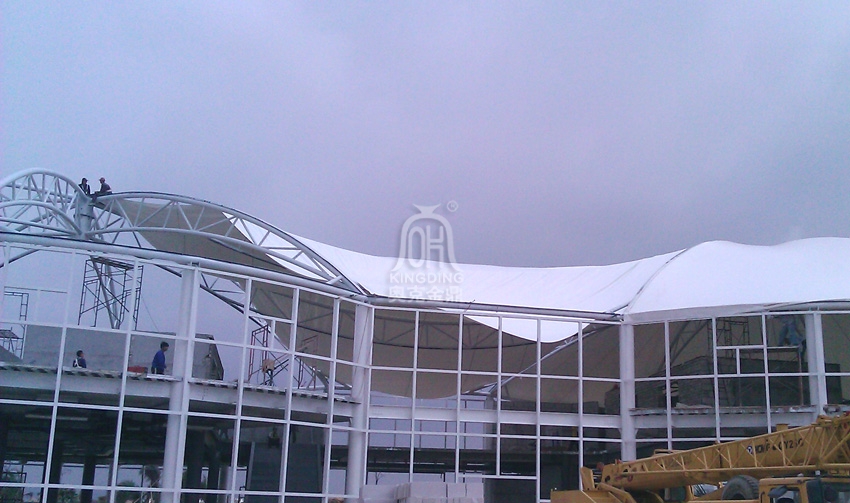 三亞海棠灣惠普動漫基地展廳膜結構